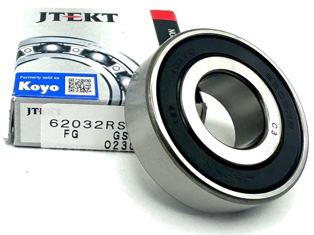 KOYO Japan 6203 2RS DEEP Groove Ball Bearing, Rubber Sealed